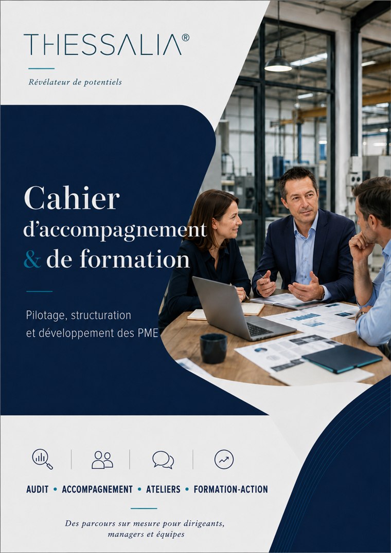 Cahier d’accompagnement et de formation Thessalia pour dirigeants de PME